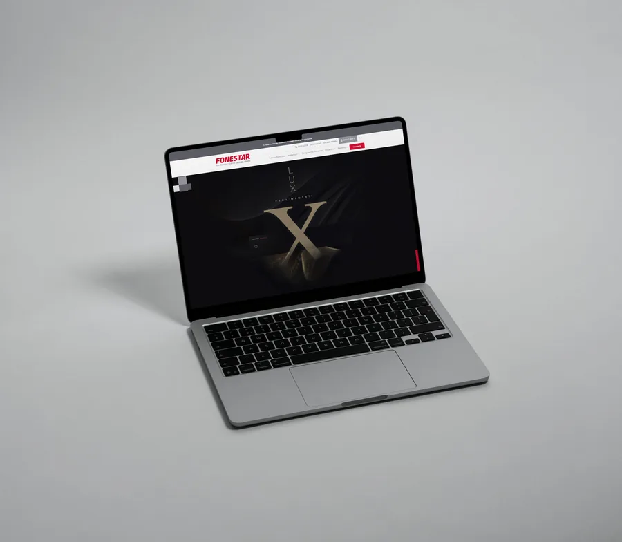 Web de Fonestar, fabricante de megafonía y audio profesional
