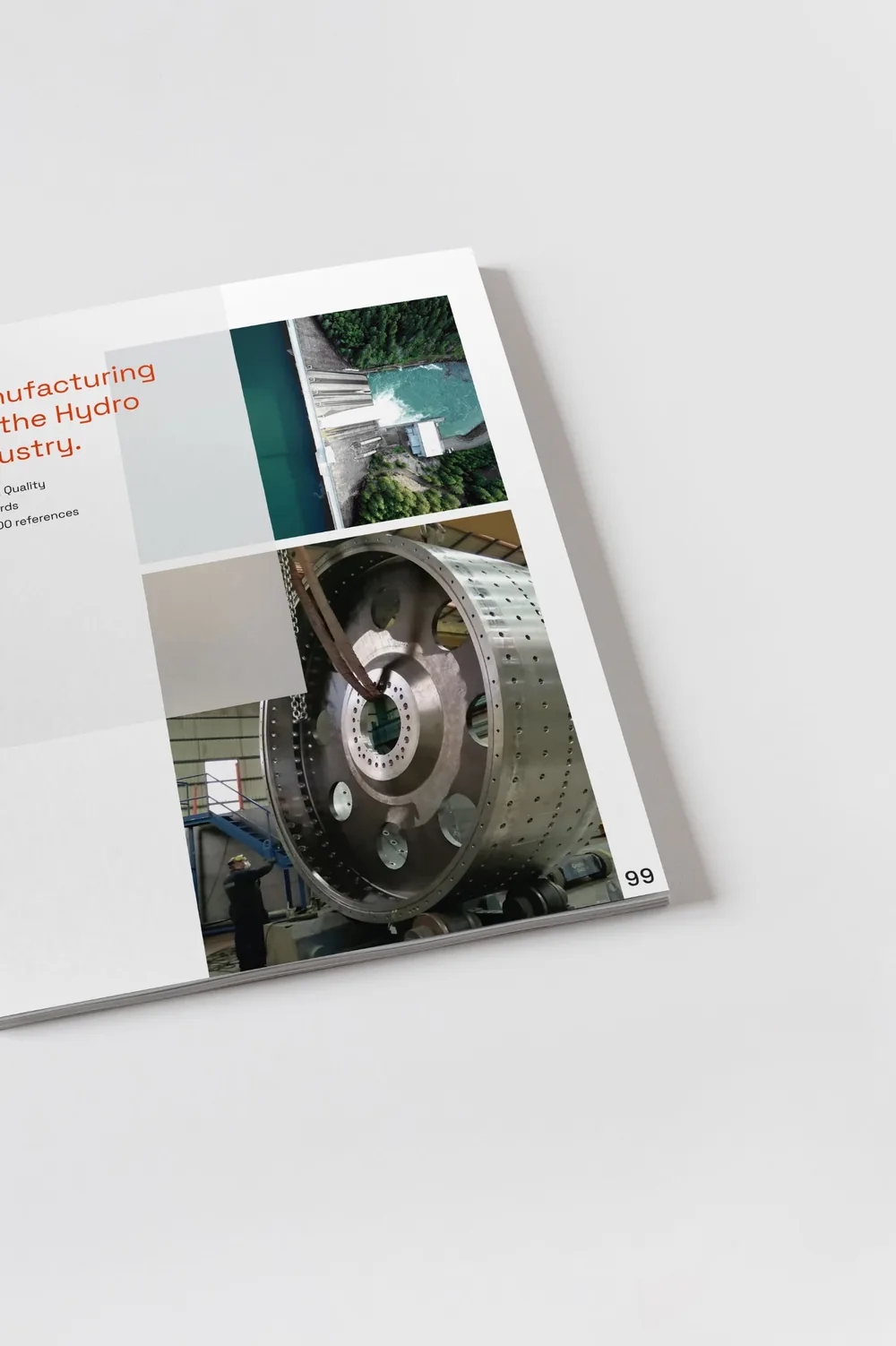 Gometegui catalogue: manufacturing for the hydroelectric sector